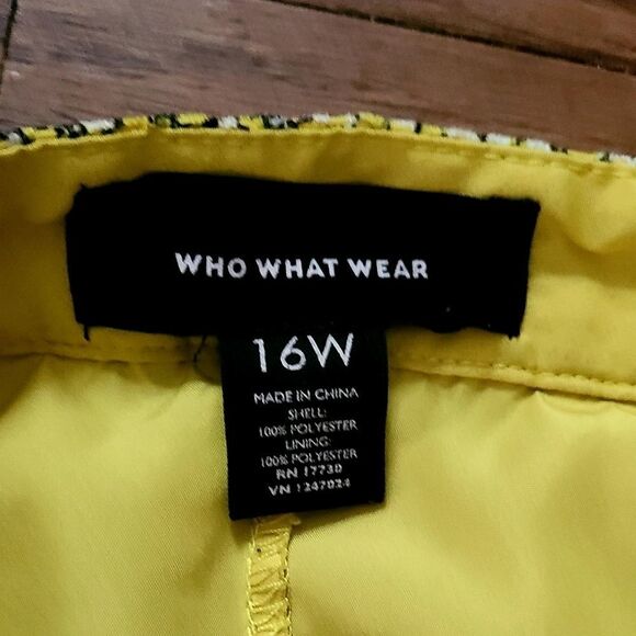Woman's Who What Wear Circle Skirt 16W - Picture 5 of 9